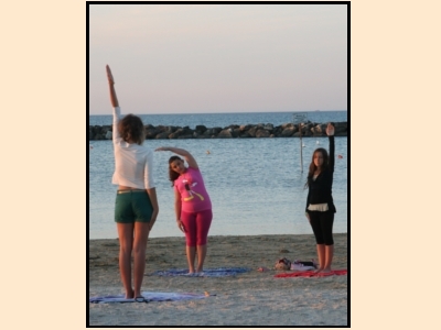 Yoga al mare 2011