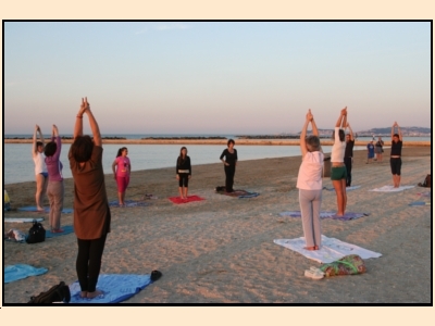 Yoga al mare Giugno 2011